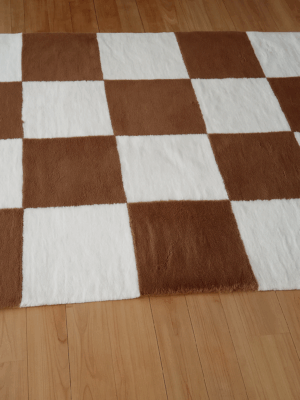 Moroccan Checkered Rug